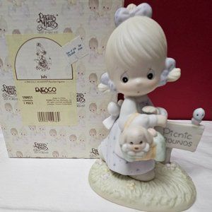 Enesco Precious Moments 1988 “July” #110051